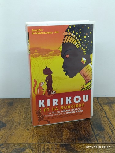 Vhs kirikou et la - fr,