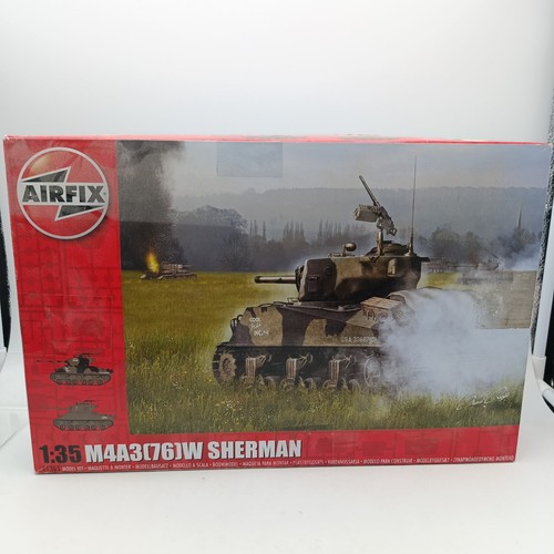 Airfix m4a3 sherman - m4a3, (76)