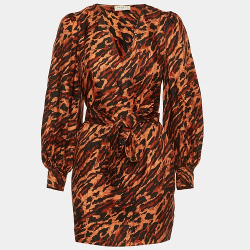 Mini robe soie imprimée - soie,