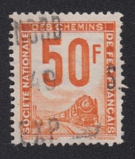 timbre France 1944-47 SNCF