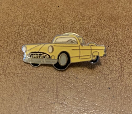 Yellow classic ford - yellow,