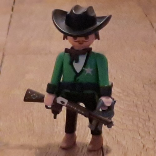 Playmobil 3060 shériff vert - playmobil,