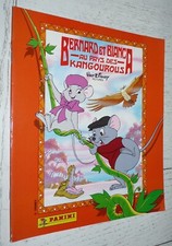 ALBUM PANINI 1991 BERNARD BIANCA AU PAYS DES KANGOUROUS QUASI VIDE WALT DISNEY