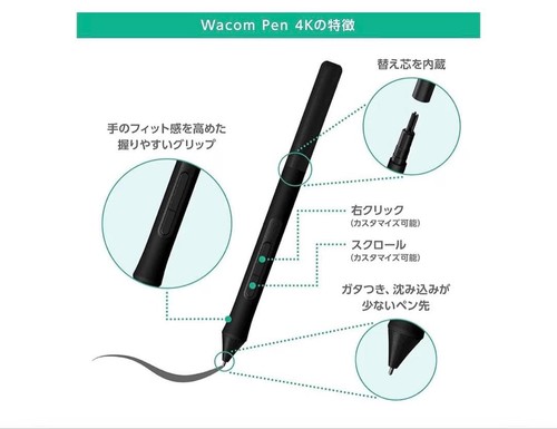 Stylet numérique wacom pen - wacom,