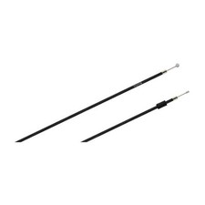 Câble Bowden Simson, gaz - noir - S51, S70, S53, S83 - pour carburateur BING