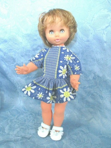 Poupée clodrey blonde vintage - poupée,