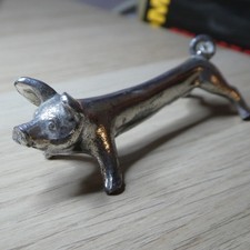 Ancien PORTE COUTEAU ANIMALIER