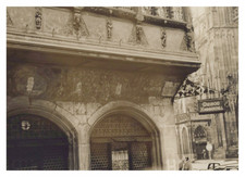 France, Strasbourg, Kammerzell, Tirage vintage, 1954 Photo prise par Henri Lesto