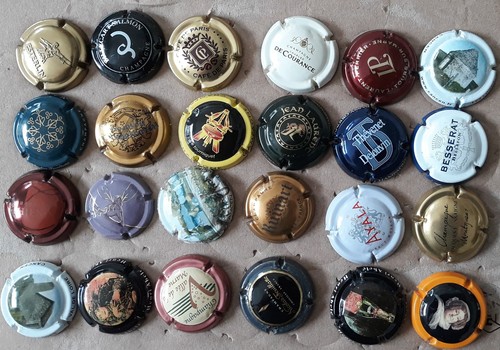 Capsule champagne lot de - :,