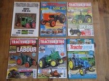 RARE LOT X 6 MAGAZINE TRACTEUR