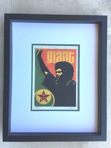 Street art obey giant - art, framed