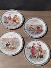 Série de 4 Assiettes Parlante