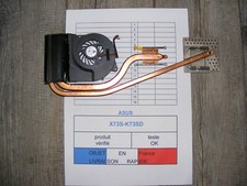 Ventilateur & dissipateur pour ASUS X73S-K73SD