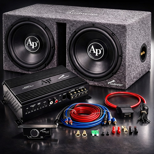 Audiopipe dual subwoofer - audiopipe,