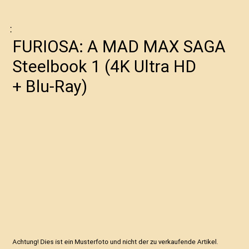 Furiosa mad max - furiosa:,