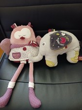  Lot Doudou Peluche éléphant
