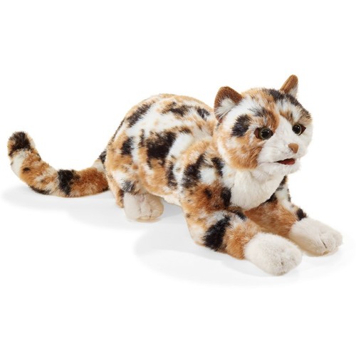 Calico cat folkmanis hand - cat,