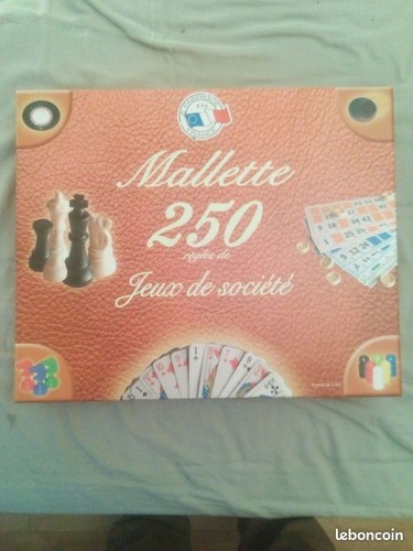 Malette 250 jeux société - de, société.