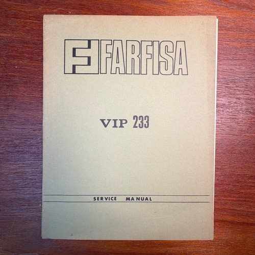 Vintage farfisa vip 233 - farfisa,