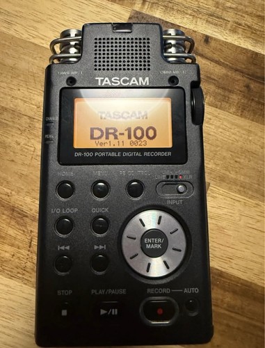 Tascam 100 audio recorder - dr-100,