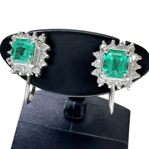 Boucle oreille emeraude - d'oreille,