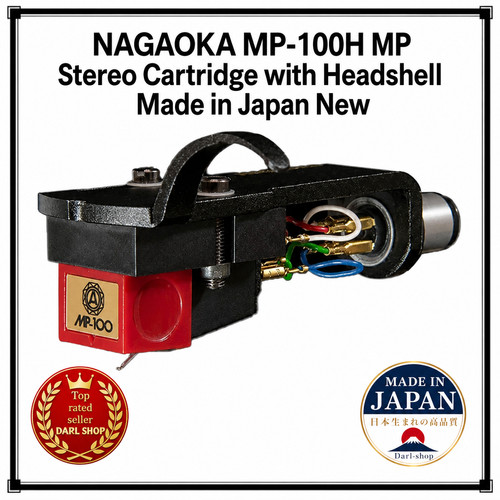 Cartouche stéréo nagaoka - cartouche, mp
