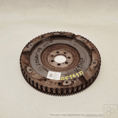 Volant moteur avec couronne