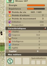 Compte dofus retro Enu lvl 187 non stuff no parcho fuul sasa serveur CRAIL