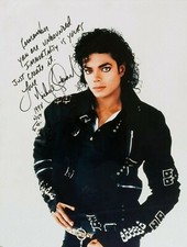 Michael jackson autographe - michael,