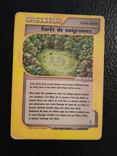 Carte pokémon forêt - pokémon,