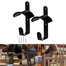 Cintre écurie harnais cheval crochet épais en forme de J support empêche les