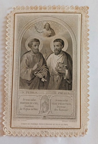 Ancienne image pieuse canivet - pieuse,
