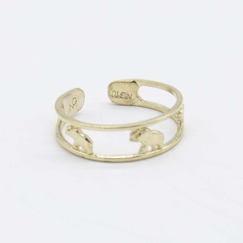 Bague pied réglable - de, motif