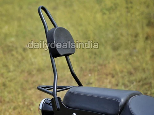 Sissy bar avec dossier - dossier, noir