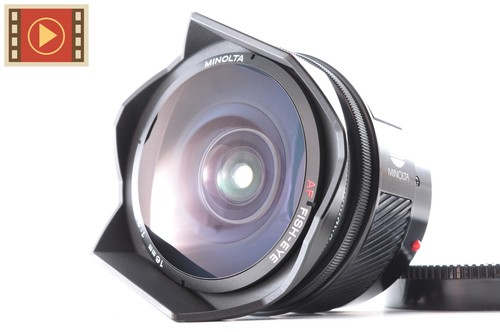 Objectif minolta af 16mm - 🎦,