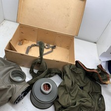 Masque Civilien D'Intérieur Finnois / Allemand WW2 Ensemble M39 1939 - Complet