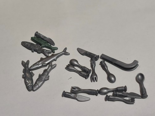 Playmobil lot couverts pinces - lot,