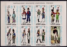 Ajman 1971 Napoléon Uniformes