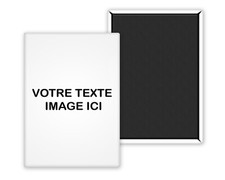Votre image texte ou Logo-Magnet Personnalisé Custom 54x78mm Photo Frigo