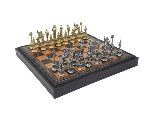 Jeu échecs métal - jeu, d’Échecs