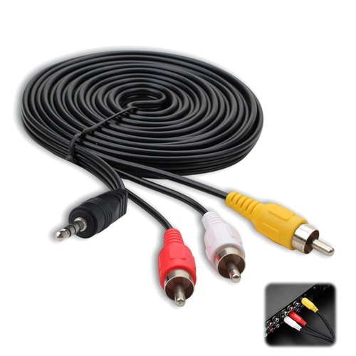 Câble rca mm trrs vers - câble,
