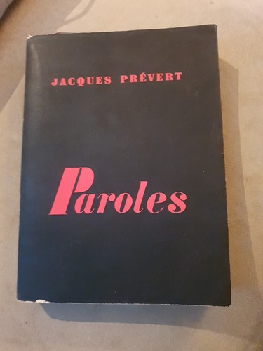 Paroles prevert jacques - paroles,