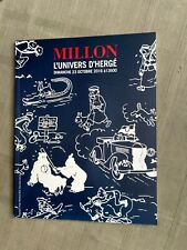 CATALOGUE DE VENTE MILLON L'UNIVERS D'HERGÉ OCTOBRE 2016 EN EXCELLENT ÉTAT