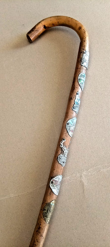 Ancienne canne baton de - ancienne,