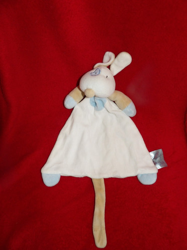 Doudou plat king bear chien - doudou,