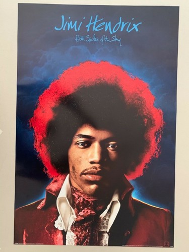 Jimi hendrix des deux côtés - jimi, hendrix,