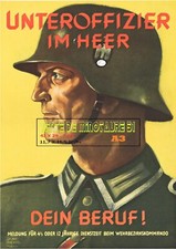 WW 2 - propaganda for the German army -  Laminated poster