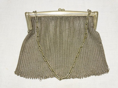Ancien sac bourse mailles - sac,