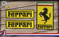 Patch Écusson Ferrari à Coudre ou à thermocoller