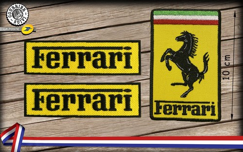 Patch écusson ferrari - Écusson, à